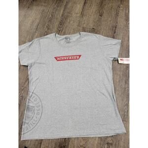 Winnebago NWT Women's Gray Crewneck Short Sleeve Tshirt Plus Size 2X